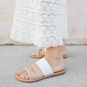 Soludos braided slide sandal sz 10